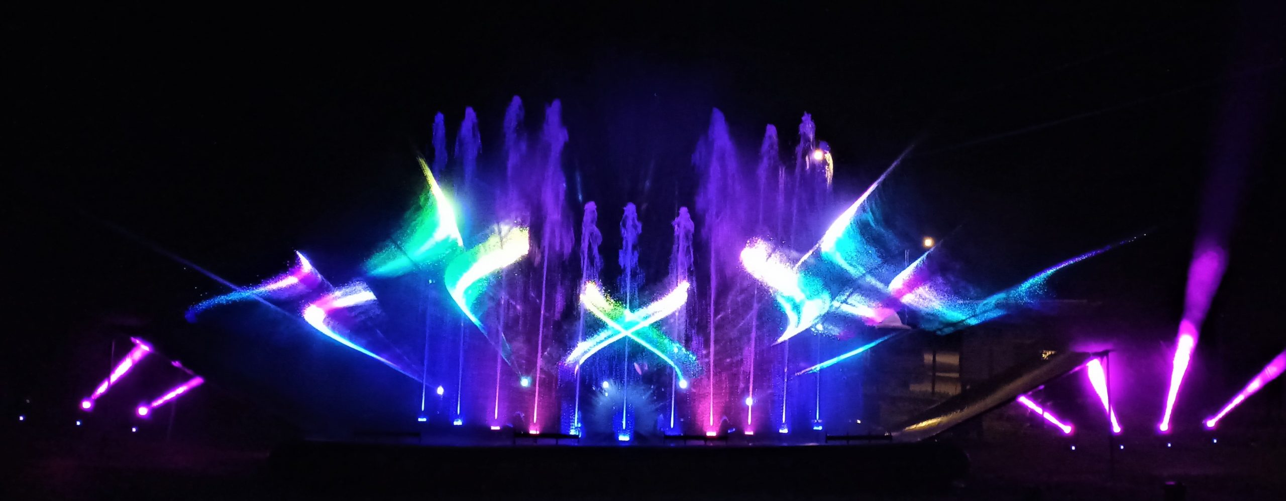 Light show evento serale