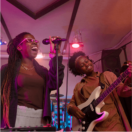 Impianto audio per evento