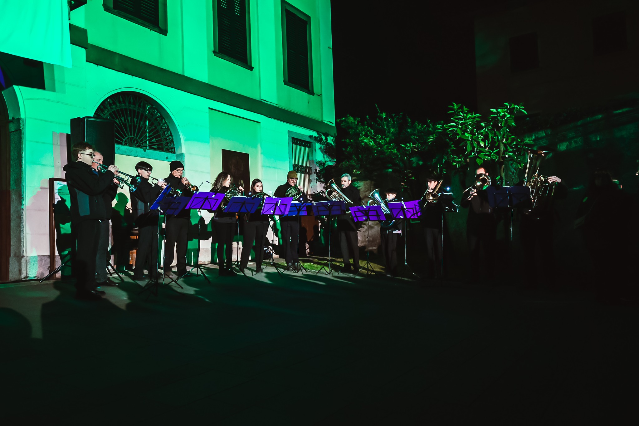 Light show evento serale