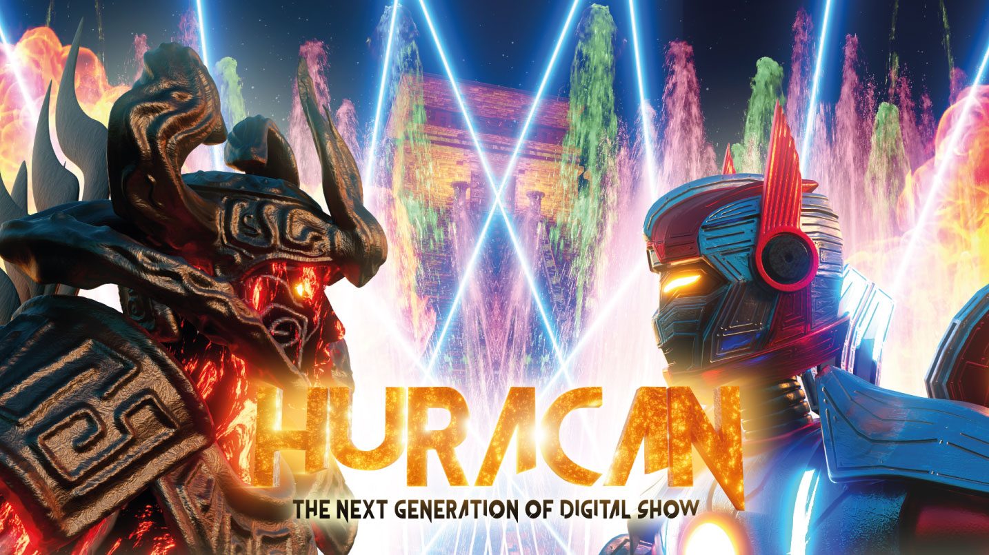 Huracan — Laser and Water Show